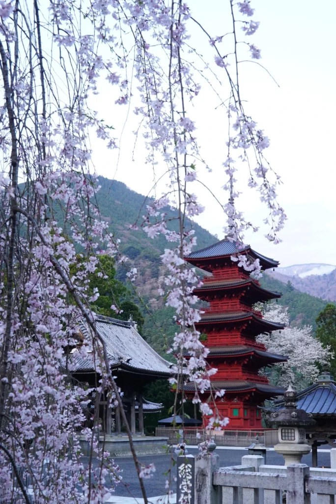 五重塔(red stupa)